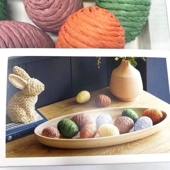 Target Threshold 12pk Decorative Spring Coiled Egg Shaped Fillers Decor Easter - Picture 3 of 6